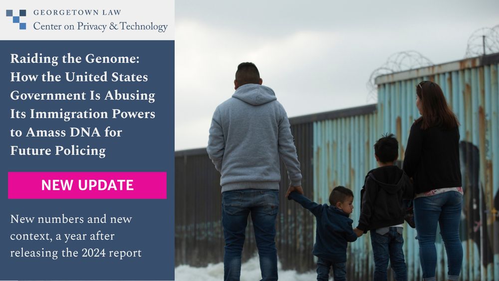 Graphic with report title and image of family with children and text "New Update"