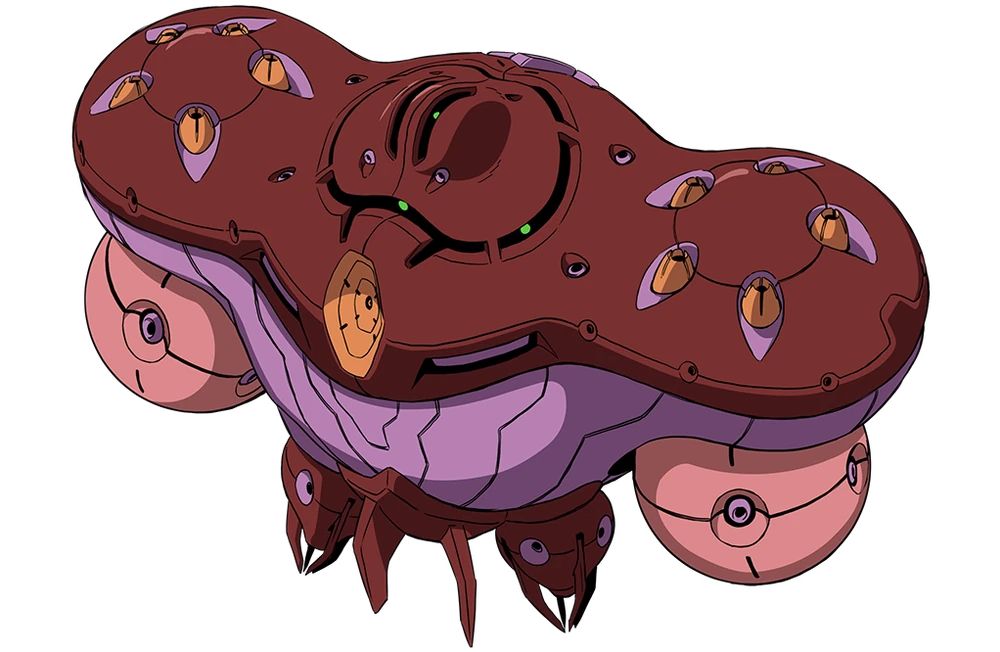The mobile armor Grod from Gundam Reconguista in G.