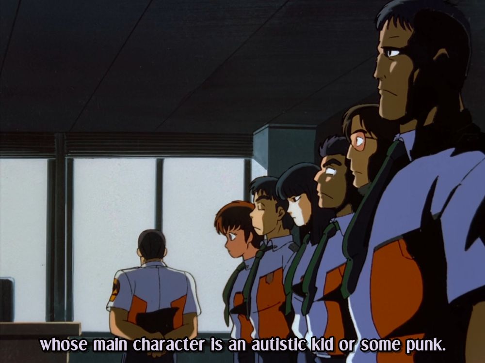 "whose main character is an autistic kid or some punk."