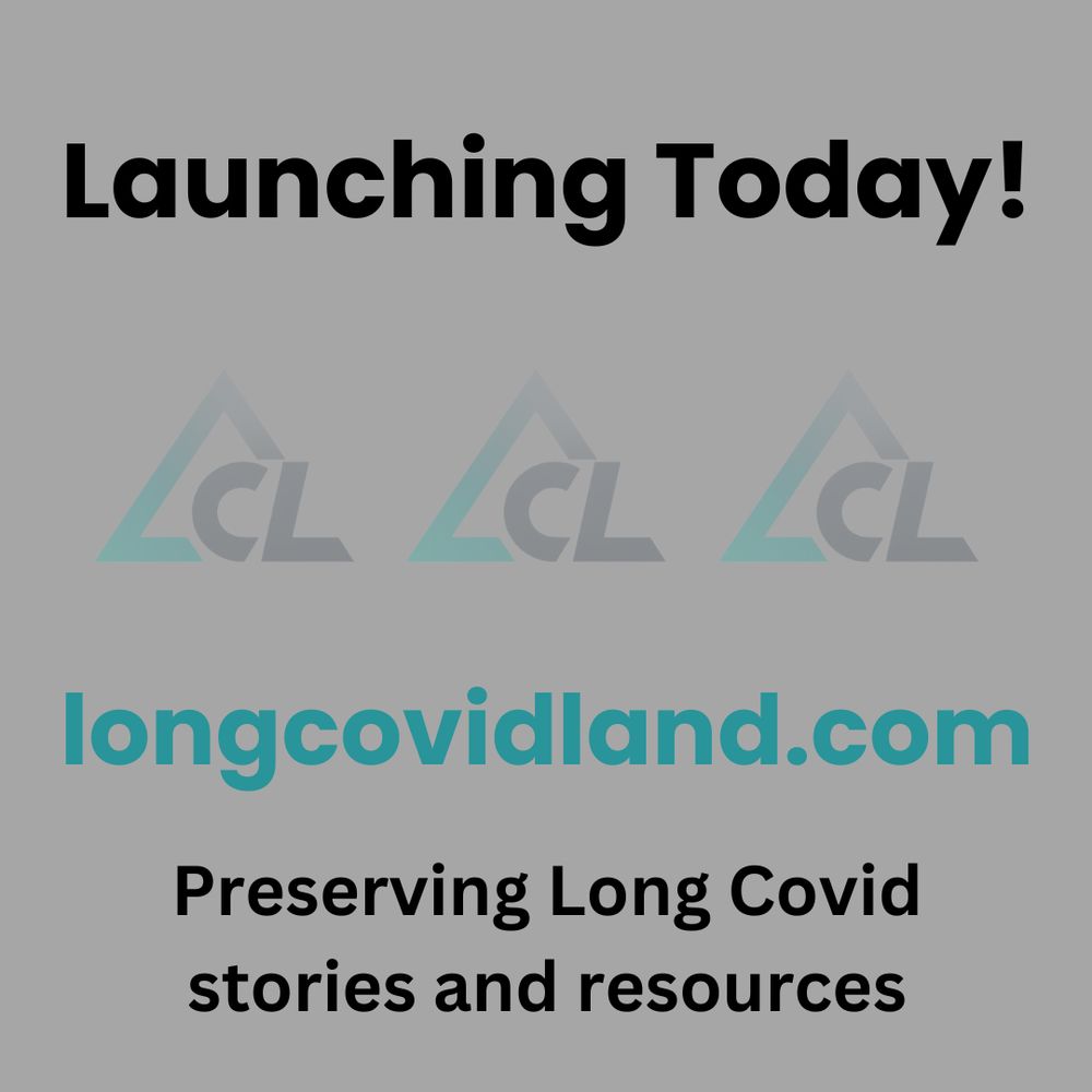 Launch announcement for the new website longcovidland.com