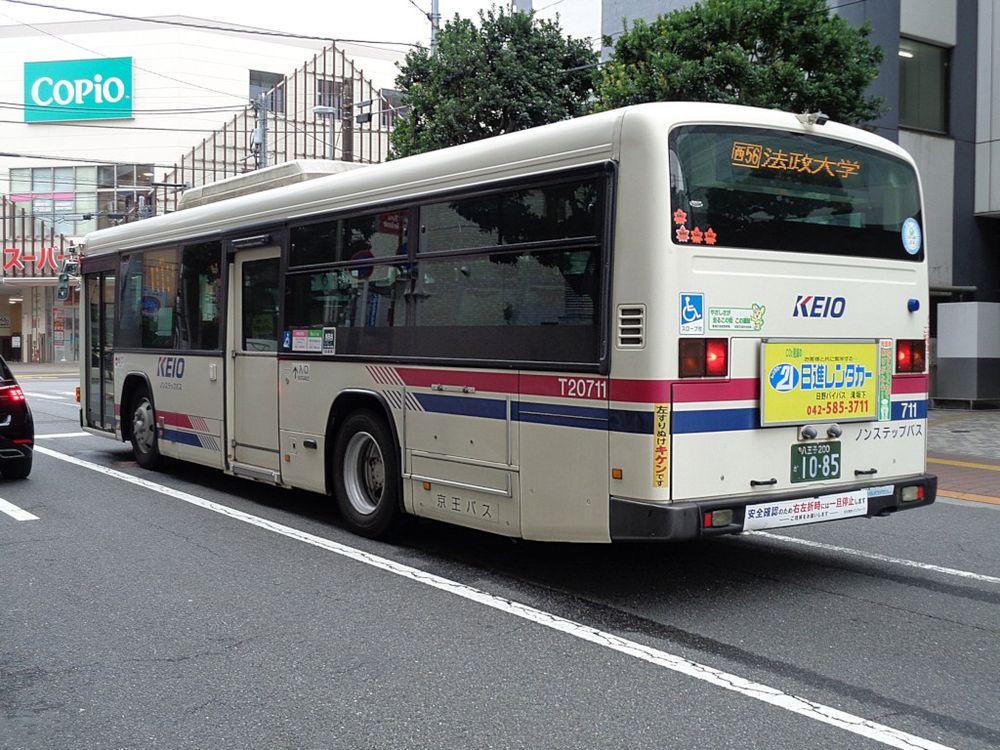 【撮影日】2024-07-11撮影。
【撮影場所】西八王子駅南口バスロータリー付近にて。