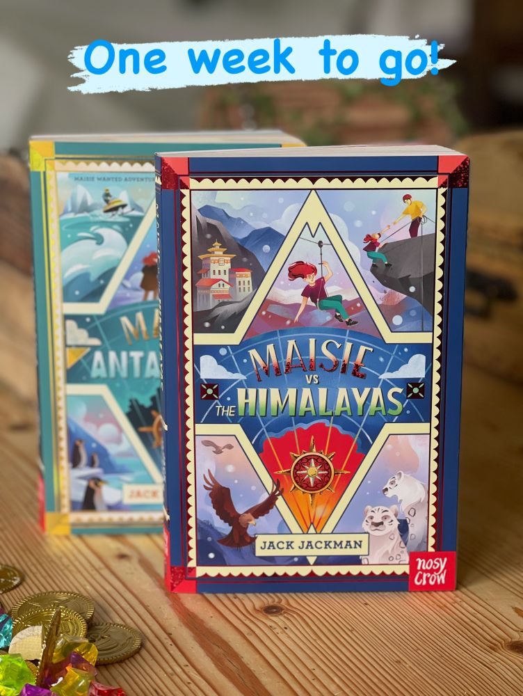 The book Maisie vs the Himalayas. 