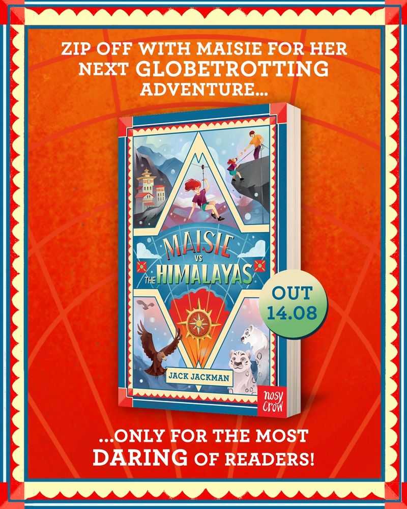 A picture of the cover of the book Maisie vs the Himalayas. 