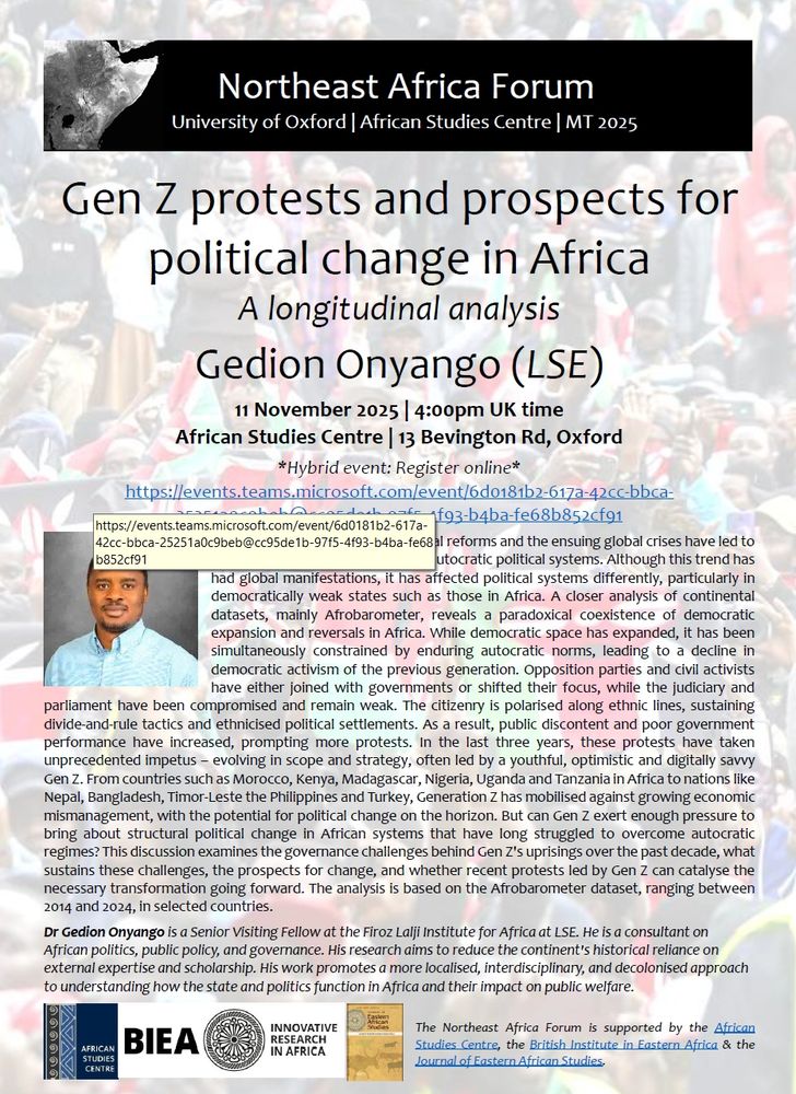 Event flyer, including abstract and registration details.