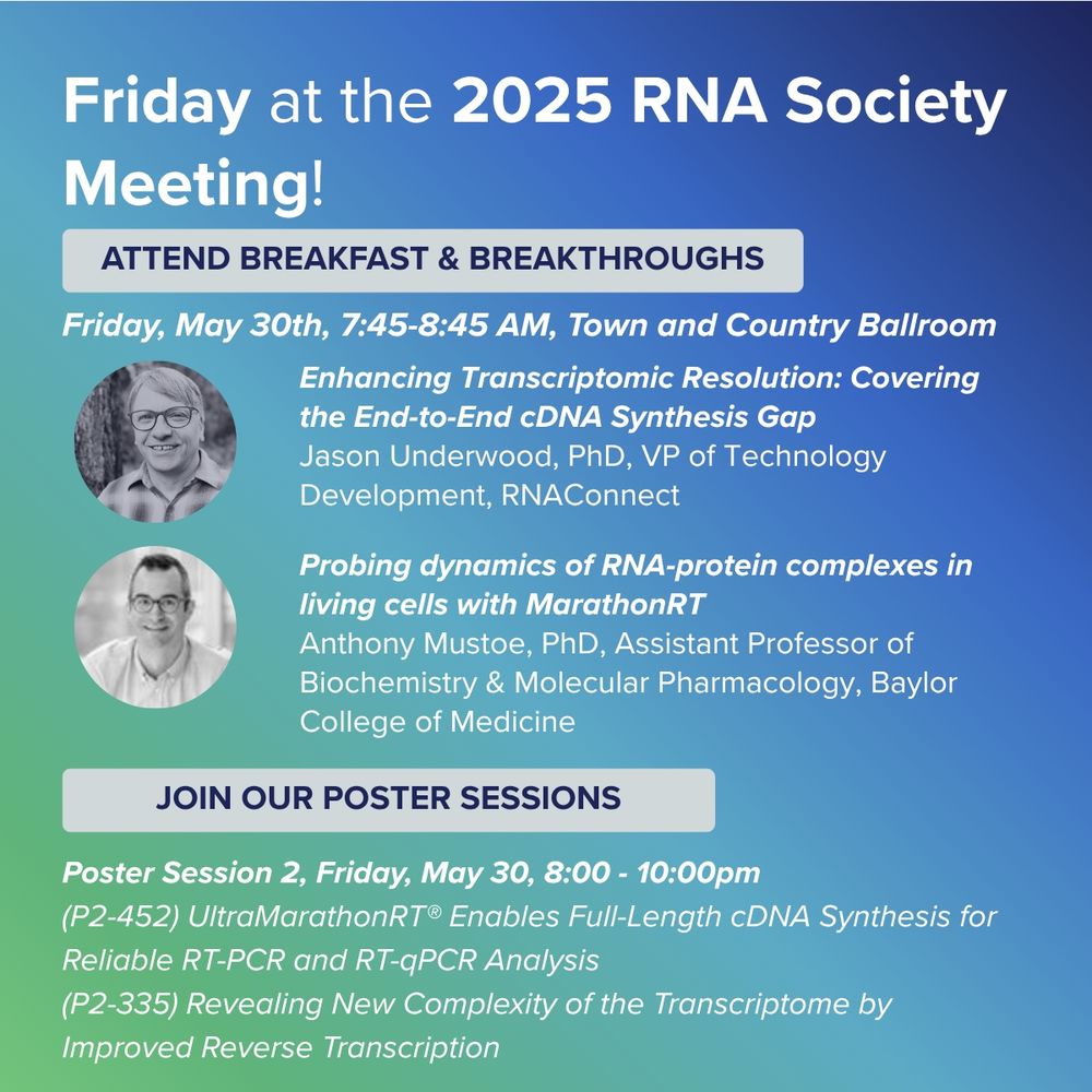 RNAConnect presents at RNA Society Meeting 2025