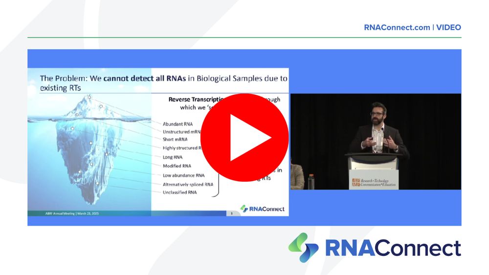 ABRF 2025 RNAConnect Sponsored Session Recording