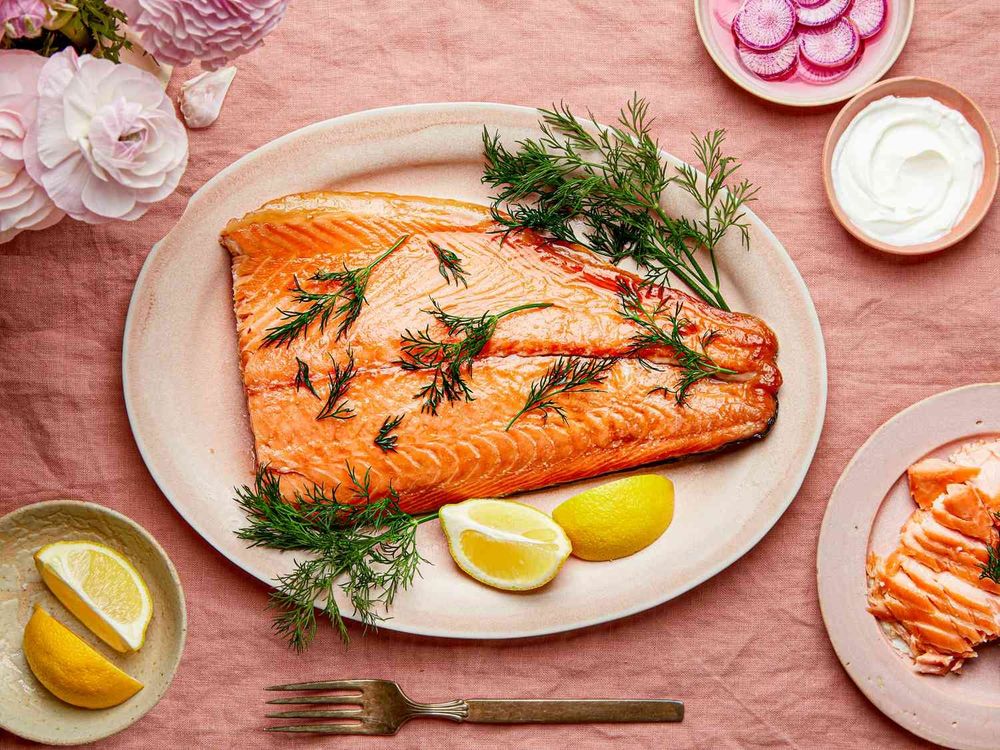 Smoked salmon