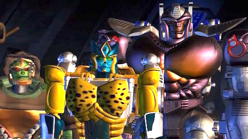 beast wars, rhinox, cheetor, optimus primal