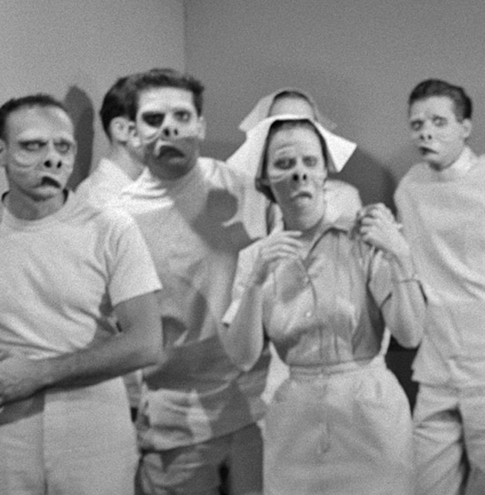 Image from the Twilight Zone episode ‘Eye of the Beholder’
