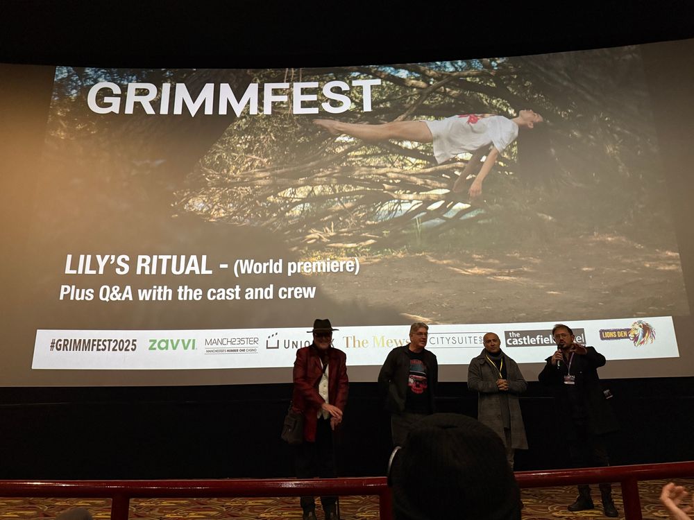 GRIMMFEST
LILY'S RITUAL - (World premiere)
Plus Q&A with the cast and crew