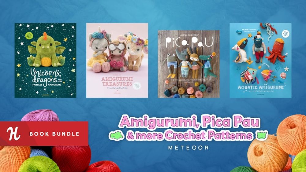 Humble Craft Book Bundle: Amigurumi, Pica Pau and more Crochet Patterns by Meteoor