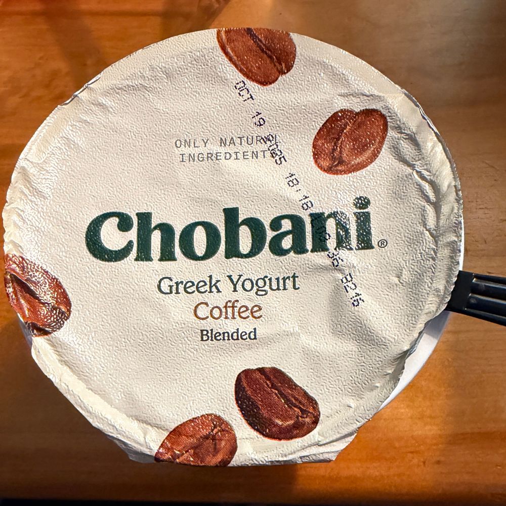 コーヒー味のヨーグルト