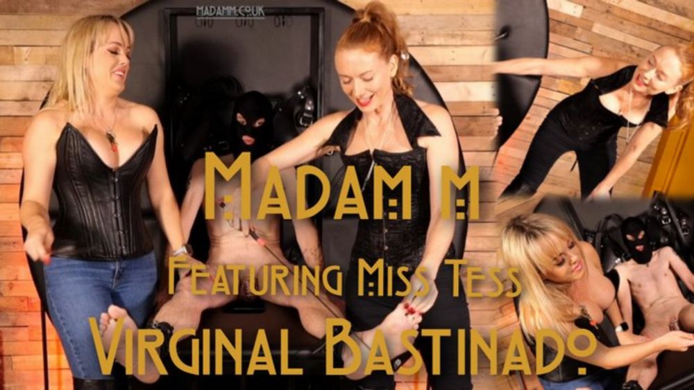 Virginal Bastinado Featuring Miss Tess, A very harsh introduction to a new punishment | Clips4sale