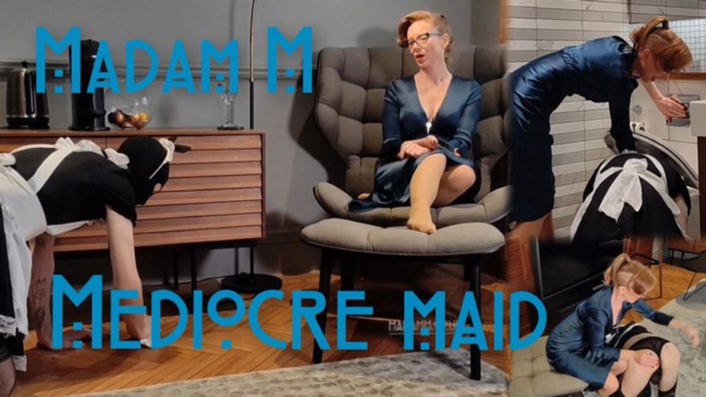 Lessons for A Mediocre Maid, Spanking, Wedgie, Swirly and Humiliation | Clips4sale