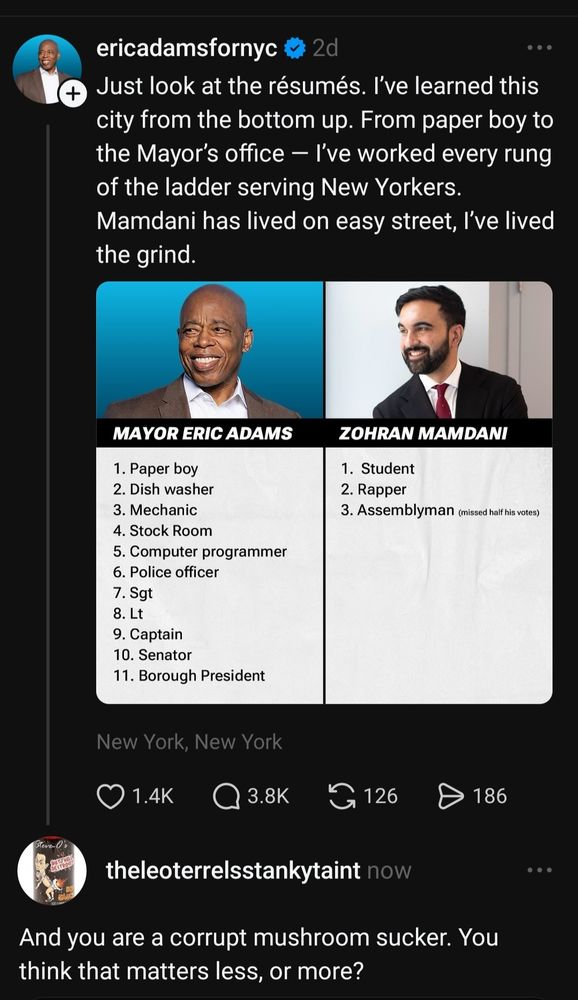 Eric Adams is a piece of shit. 