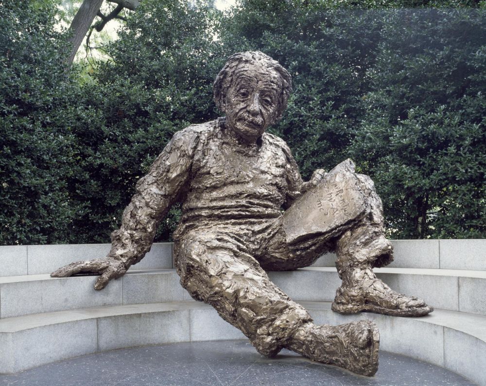 The Einstein monument in DC