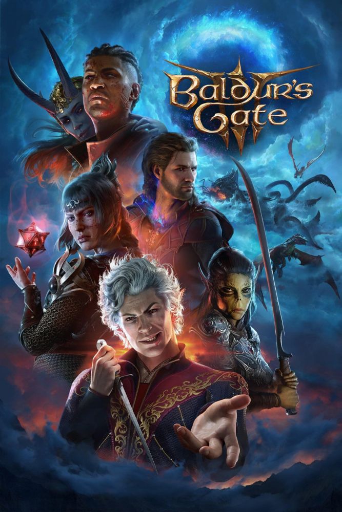 Poster of Baldur's Gate 3, a game developed by Larian Studios