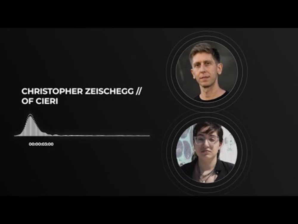 OF Cieri & Christopher Zeischegg in Conversation