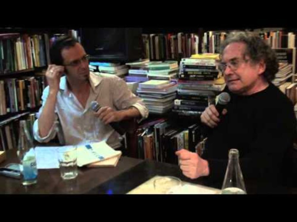 Ricardo Piglia con Javier Trímboli en la Librería Crack-Up (primera parte)