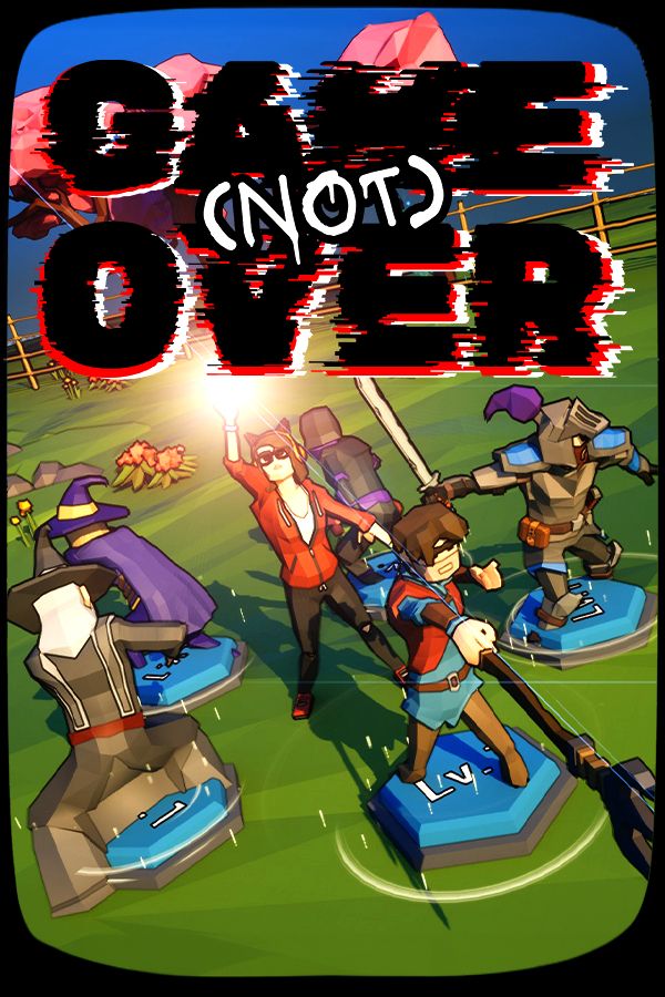 GAME (not) OVER keyart