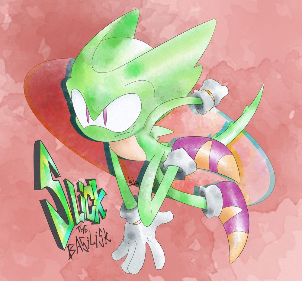 Slick the Basilisk, jumping into action