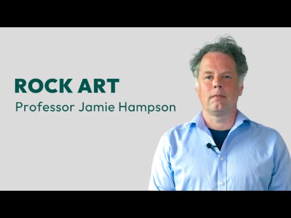 Rock Art - Professor Jamie Hampson, Associate Professor of Rock Art and Indigenous Heritage