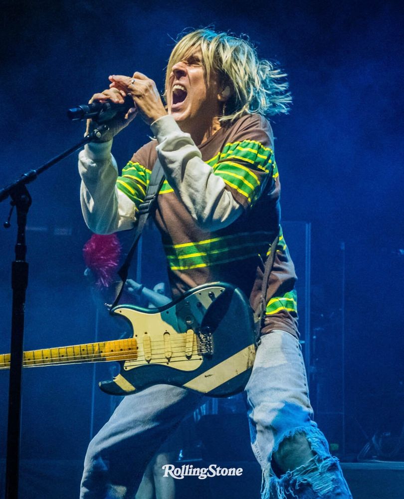 Al performs “Smells Like Nirvana”