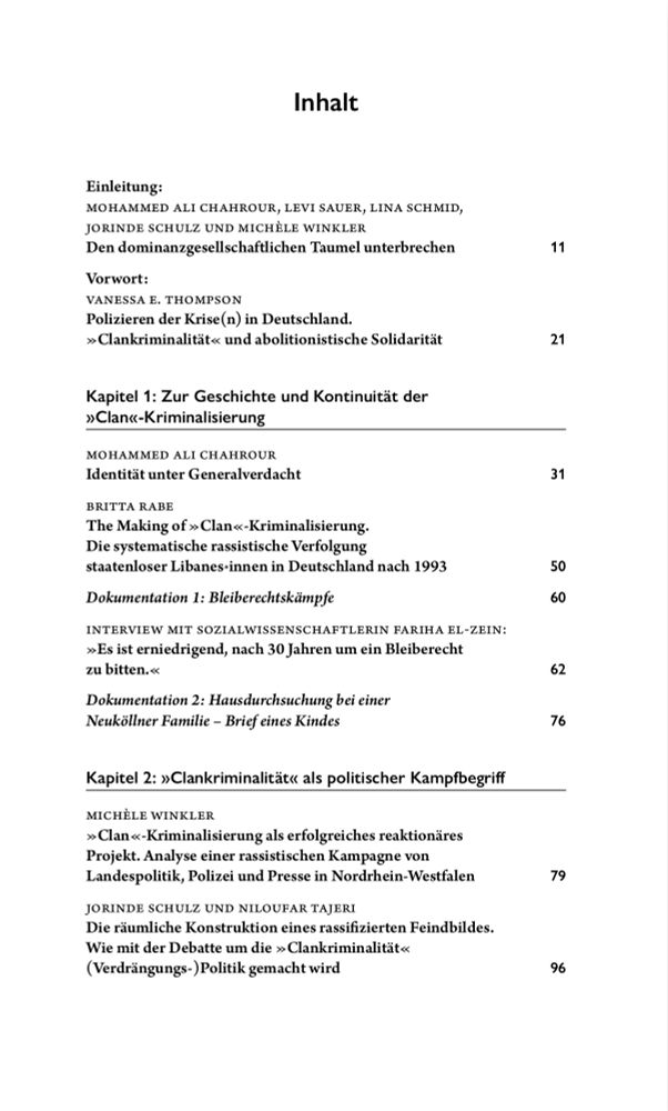 Das Inhaltsverzeichnis