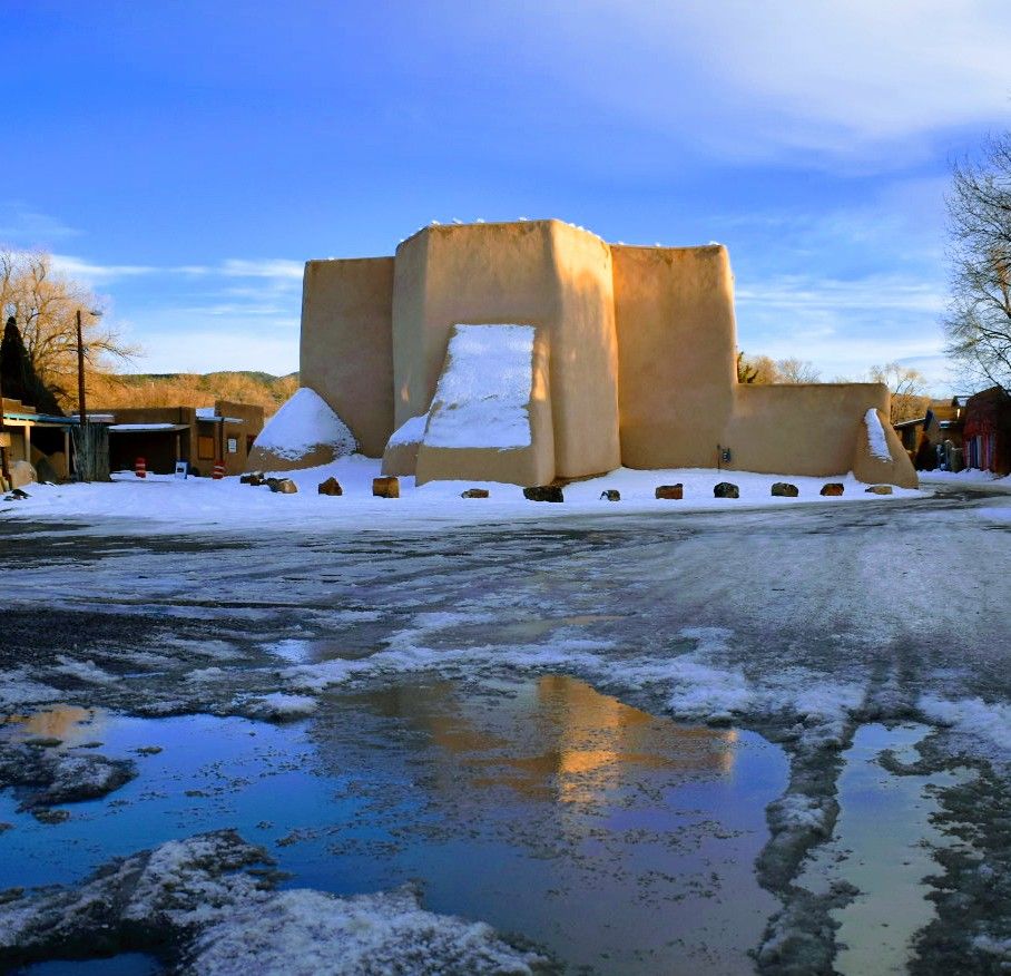 picture of Ranchos de Taos, New Mexico, got a problem with that?