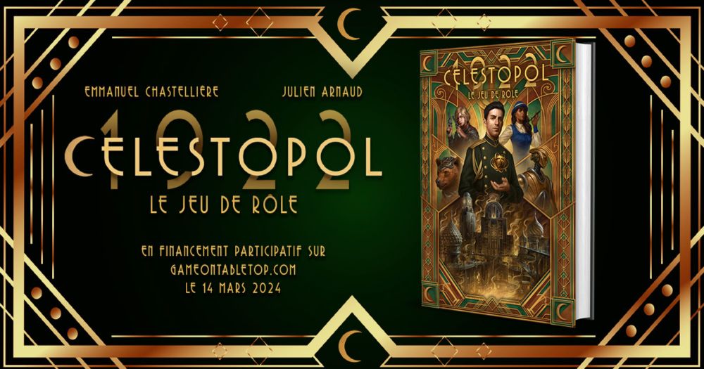 Célestopol 1922 : Le jeu de rôle (Antre Monde Éditions)