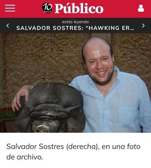 Salvador Sostres (derecha), en una foto de archivo 