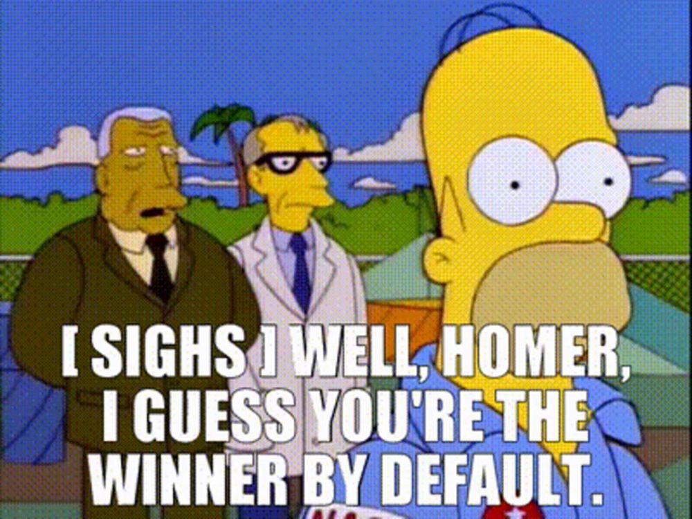 Simpsons Winner GIF