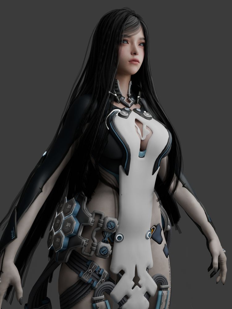 Raven from Stellar Blade