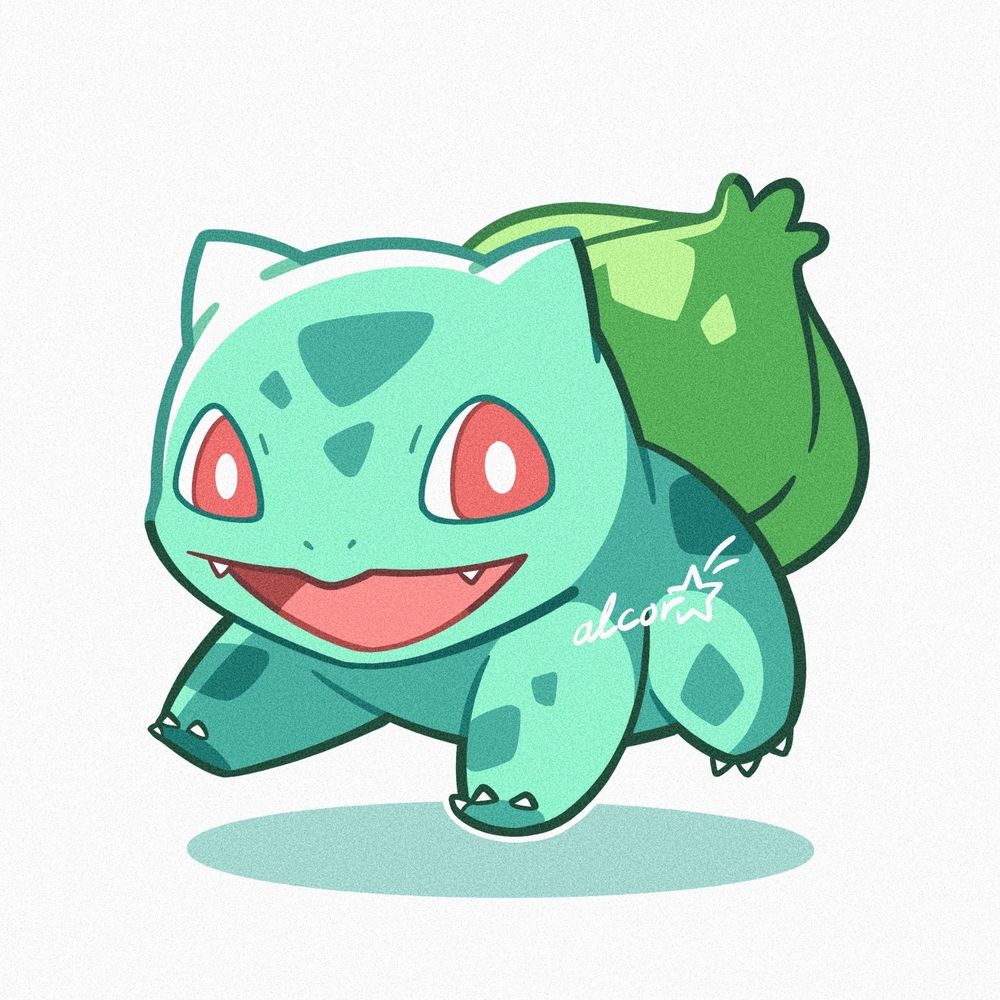 A small illustration of a Bulbasaur!