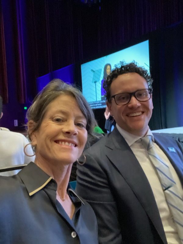 Council President Nelson with Habitat for Humanity of Seattle-King County CEO Brett D’Antonio