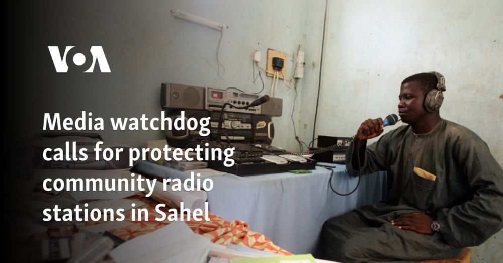 Media watchdog calls for protecting community radio stations in Sahel