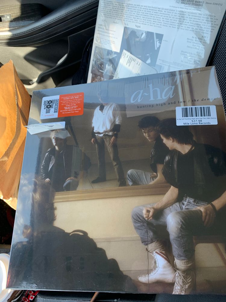 2025 Record Store Day album by the Norwegian band a-ha, “Hunting High and Low-The Demos”