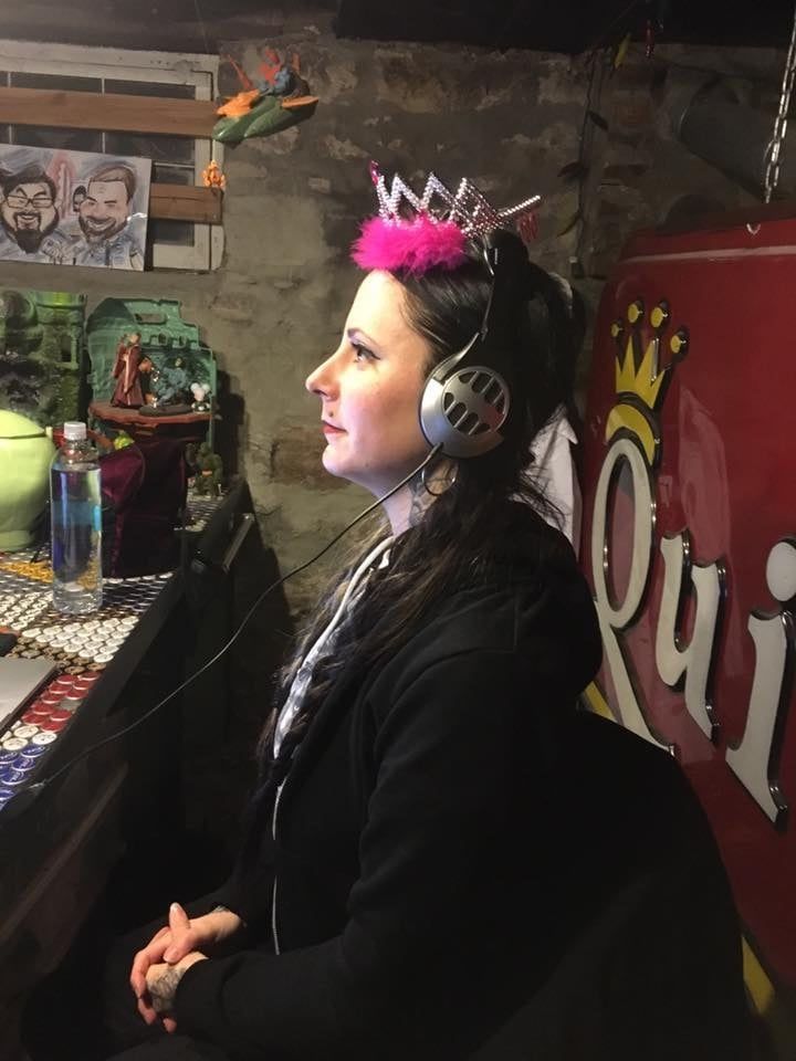 Jill Gevargizian and her crown