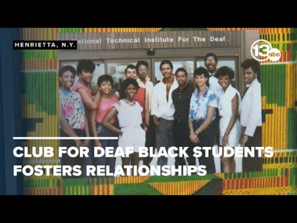 RIT's National Technical Institute for the Deaf fosters four decades of community through Ebony Club
