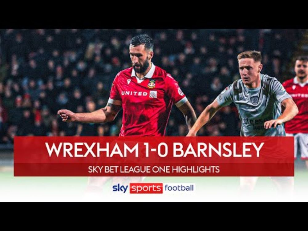 Late winner from Rathbone saves The Red Dragons 🐉 | Wrexham 1-0 Barnsley | EFL Highlights