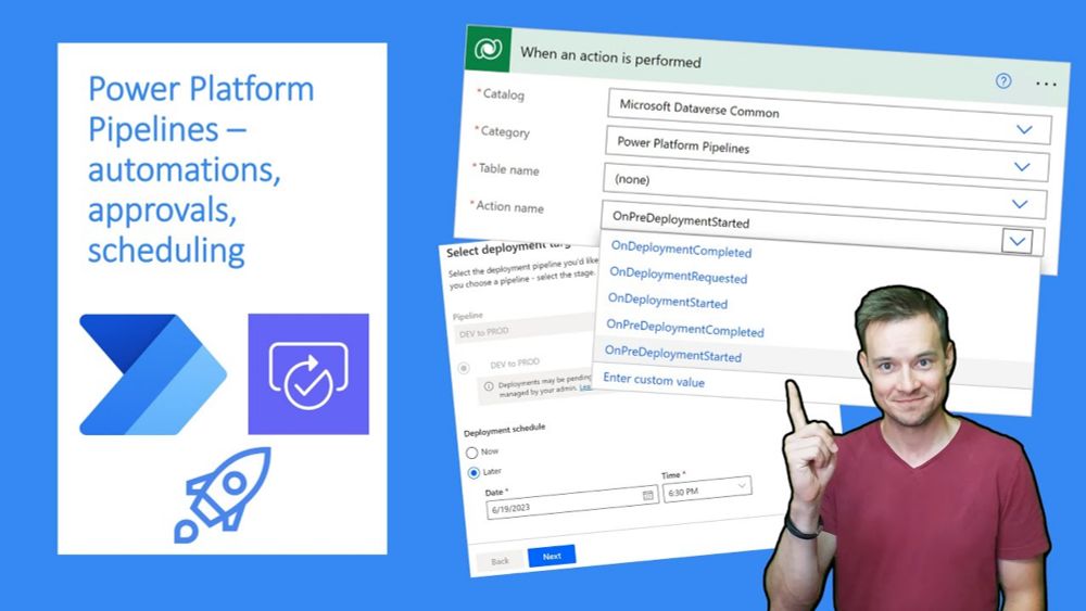 Deployment approval and scheduling using Power Platform Pipelines!