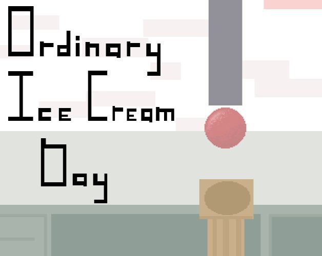 Ordinary Ice Cream Day cover image with ice cream balls filling the cone
