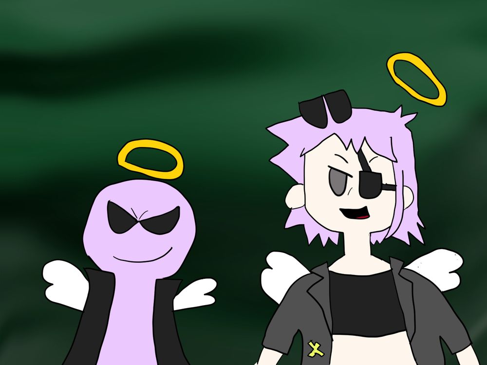 The malicious Folly Fuckmaybe and her dubious associate Hell Junior