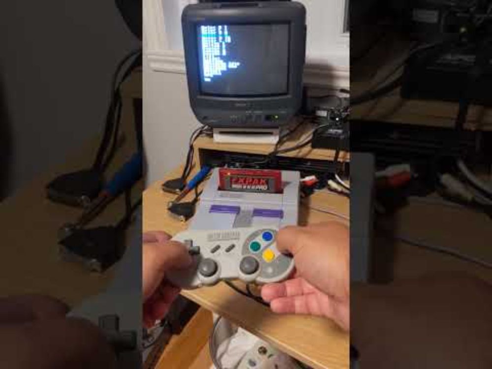 BlueRetro SNES rumble demo