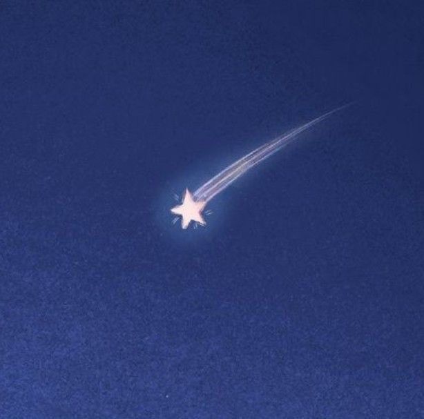 illustration of a shooting star