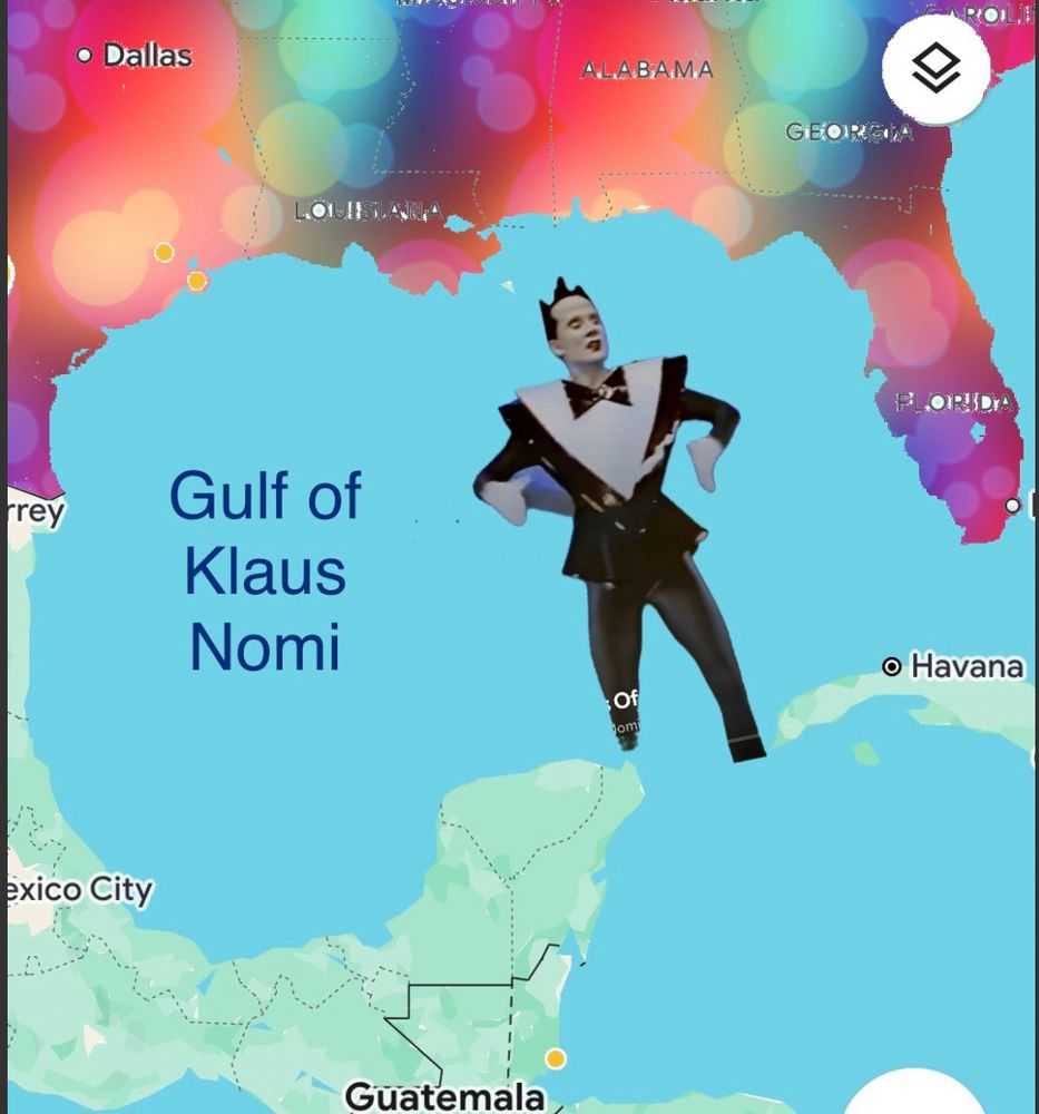 Gulf of Klaus Nomi map