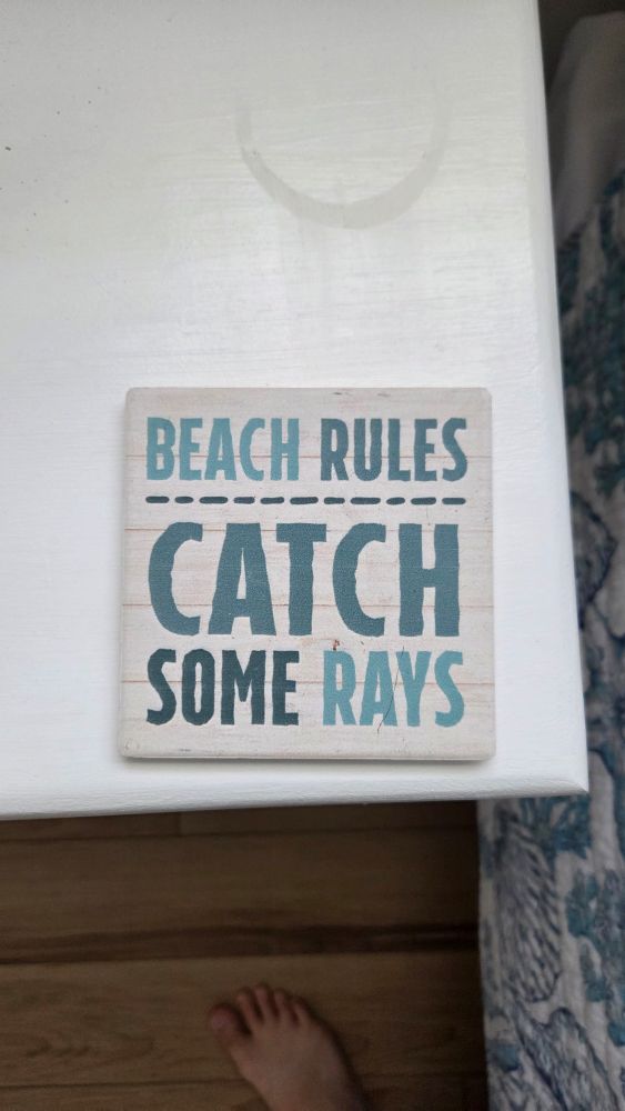 BEACH RULES CATCH SOME RAYS