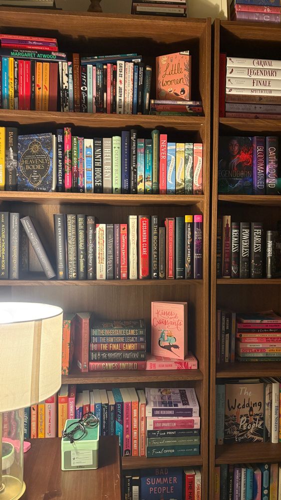Bookshelf filled with books