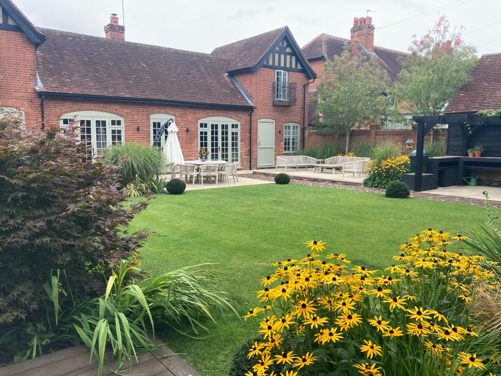 Country garden in Chalfont St Giles