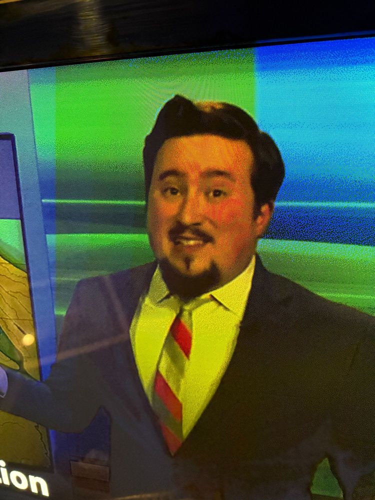 I kinda love this friendly neighborhood meteorologist villain guy who does my local weather